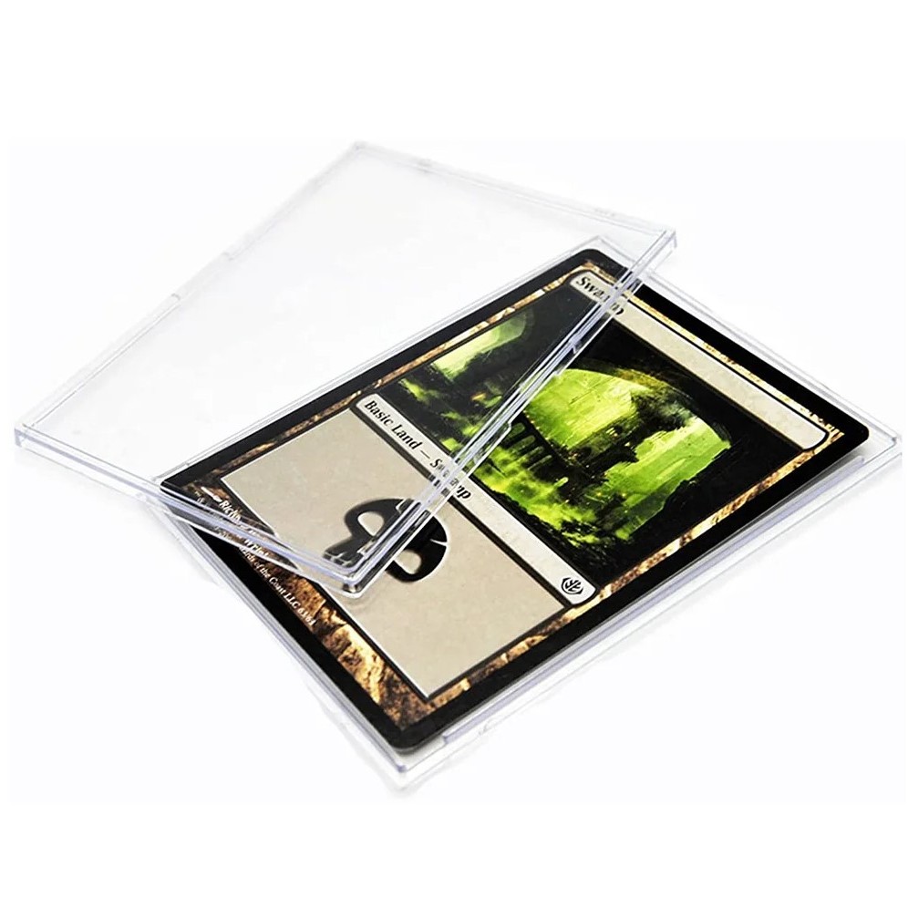 10pcs Toploader Thick Card Case Protetor De Cartão Fotográfico , Manga  Interna Limpar Porta-Cartões De Jogo