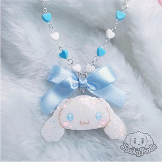 ✧ Colar Cinnamoroll ✧ Pastel Goth Kawaii Aesthetic Sanrio Harajuku Jfashion SpookyPoodle