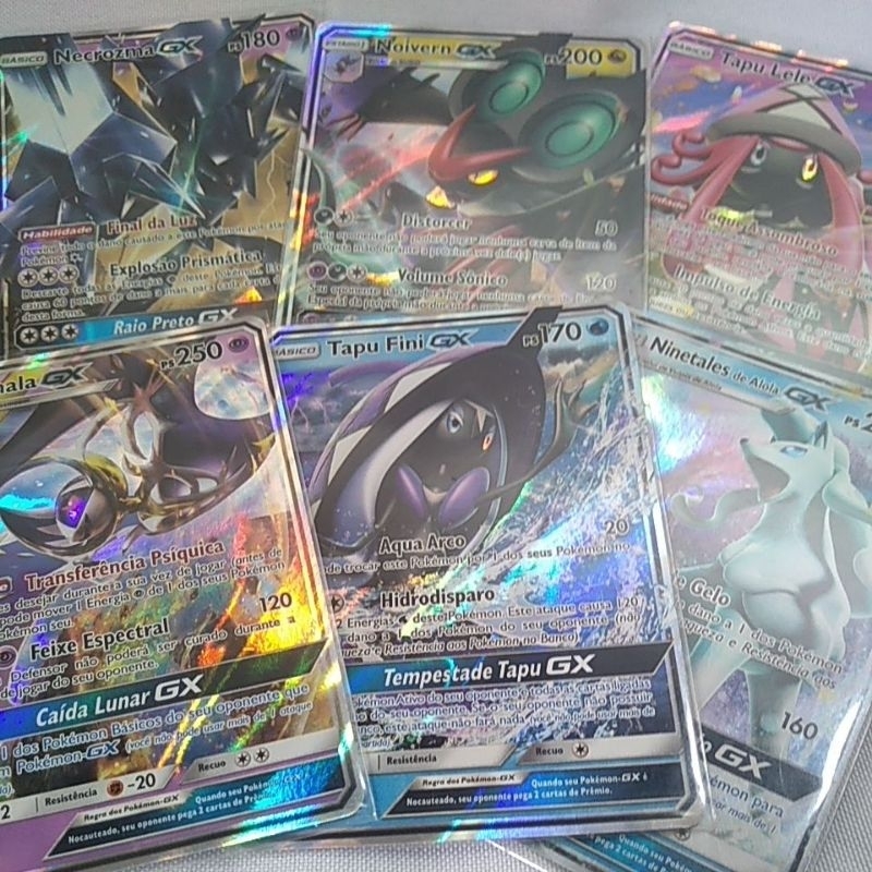 CARTAS ULTRA RARAS GX POKÉMON TCG ORIGINAIS