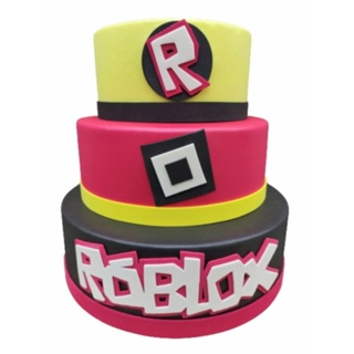ROBLOX Mundo Virtual Sandbox Menina Rosa Aniversário Tema