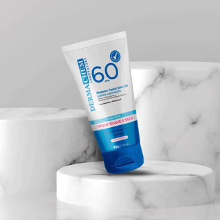 Protetor Solar Rosto FPS 60 Sem Cor Toque Seco Super Hidratante Rejuvenescedor 40g | Dermachem