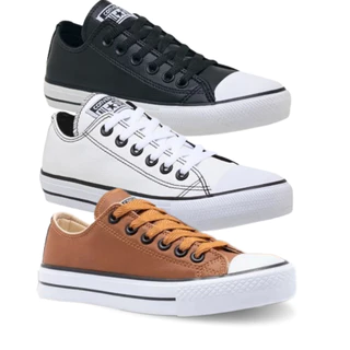 Tênis feminino Al courino palmilha gel Star super confortável tenis casual acaminha sport lazer dia a dia