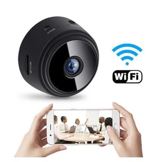 Mini Camera A9 HD com visão noturna e audio Wifi Câmera 1080P Sem Fio Vigilância em Oferta na Shopee