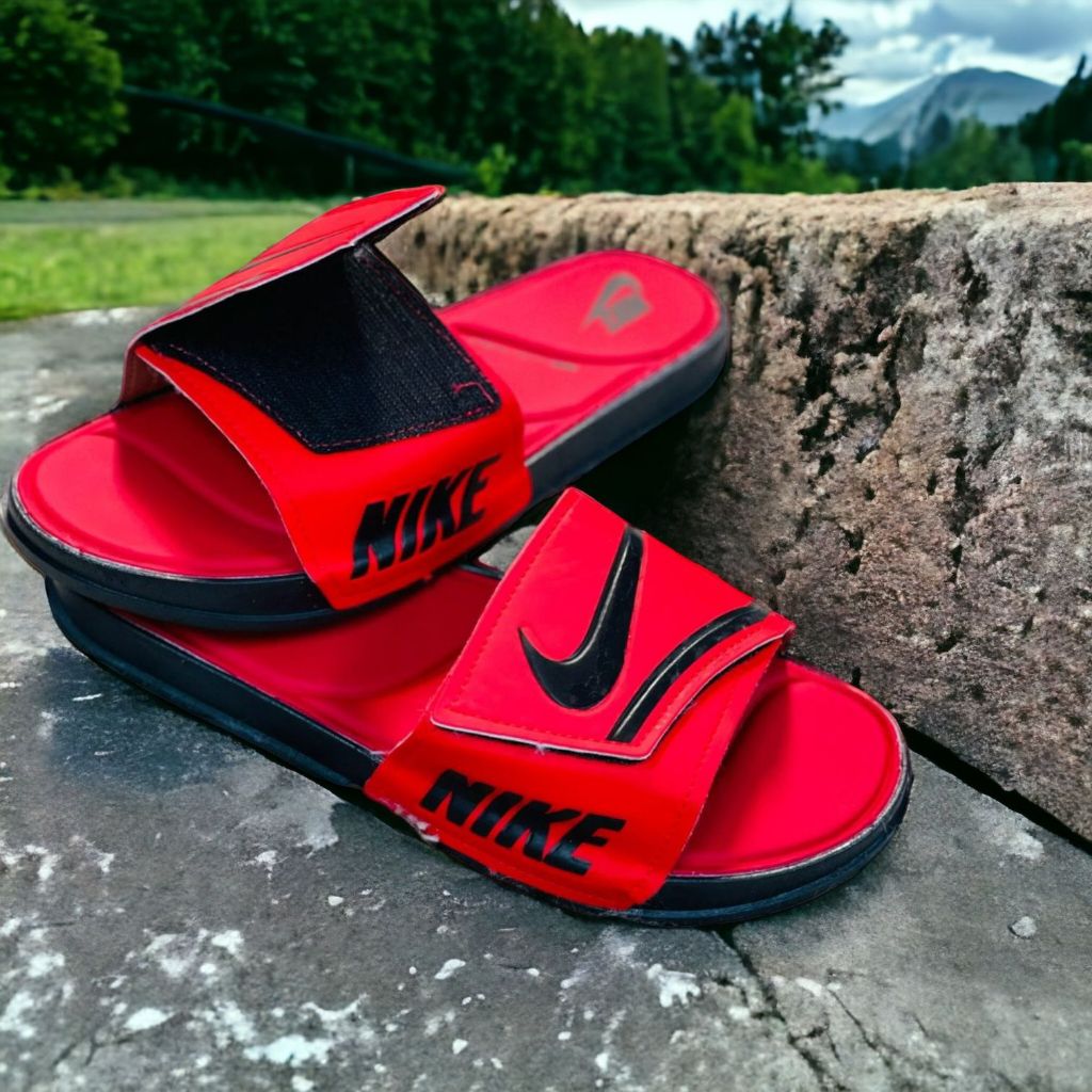 Chinelo nike best sale com velcro