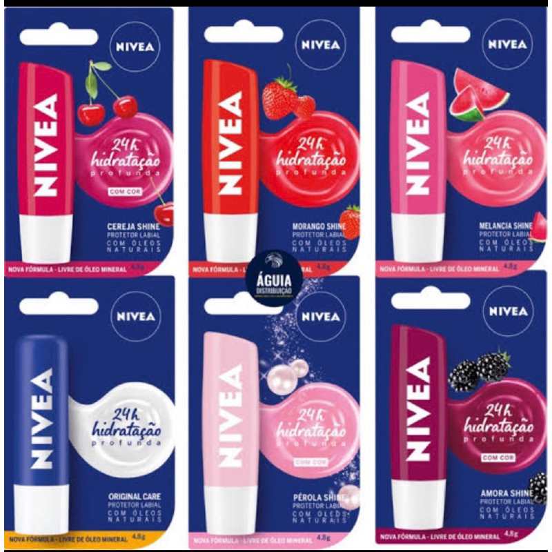 Protetor Labial Nivea | Shopee Brasil