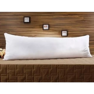 Travesseiro Xuxão 90cm x 50cm Branco Para Cama Confortável