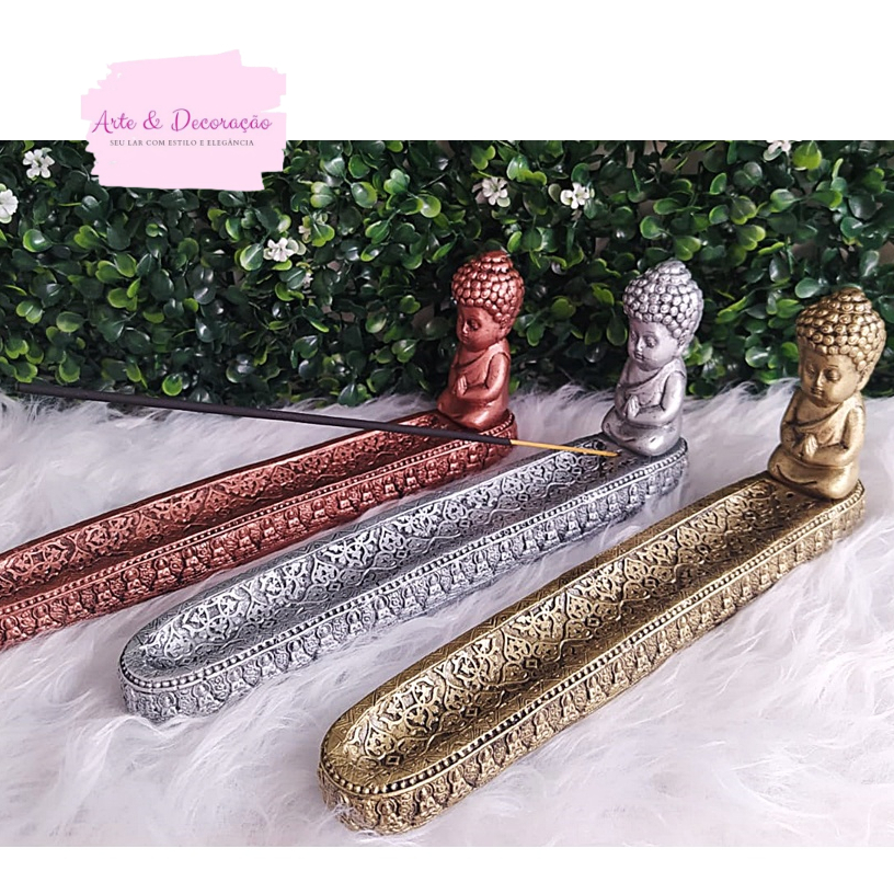 Incensário Porta Incenso Vareta Buda Decoração