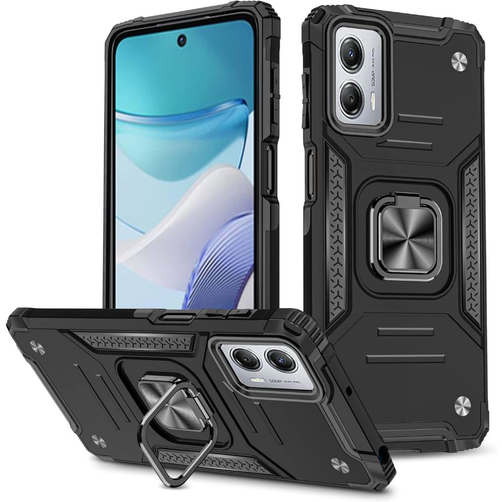 Capa Anti Impacto Proteção Armadura PARA MOTO G53 + PELICULA PRIVACIDADE