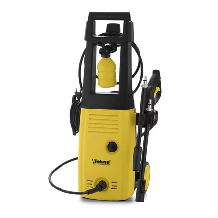 Lavadora de Alta Pressão 1400W com Shampoozeira Rodas e Alça Longa HLX TEKNA