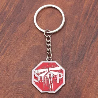 CHAVEIRO METALICO The Last of Us TV Show Chaveiro, Criativo Firefly Metal Badge Pingente, Mochila Porta-chaves, Acessórios de jóias