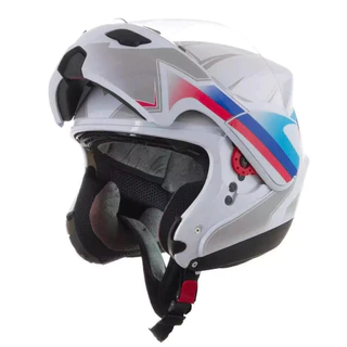 Capacete Robocop Escamoteável Masculino Moto Pro Tork Attack Fosco com Óculos Fumê Visor Interno Lançamento Promoção