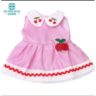 Roupa para boneca bebê ou american girl de 38cm a 45cm de altura