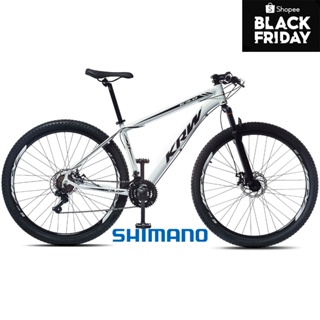Bicicleta Aro 29 KRW Alumínio Shimano 24V Freio a Disco hidráulico S41