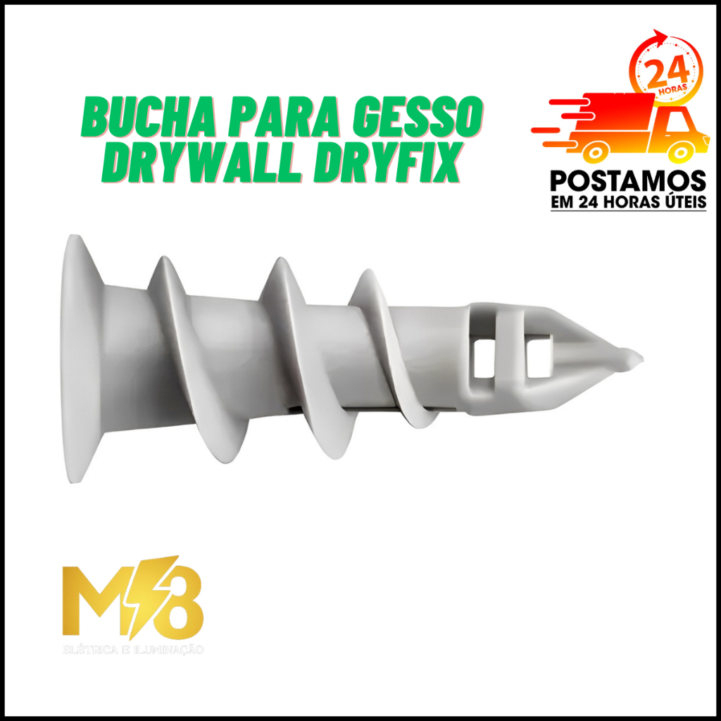 Bucha Para Gesso Drywall Dryfix
