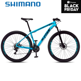 Bicicleta Aro 29 KRW Alumínio Shimano TZ 24 Vel Freio a Disco Ltx S50