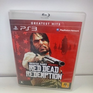 Jogo Red Dead Redemption PS3 Mídia Física Original (Seminovo