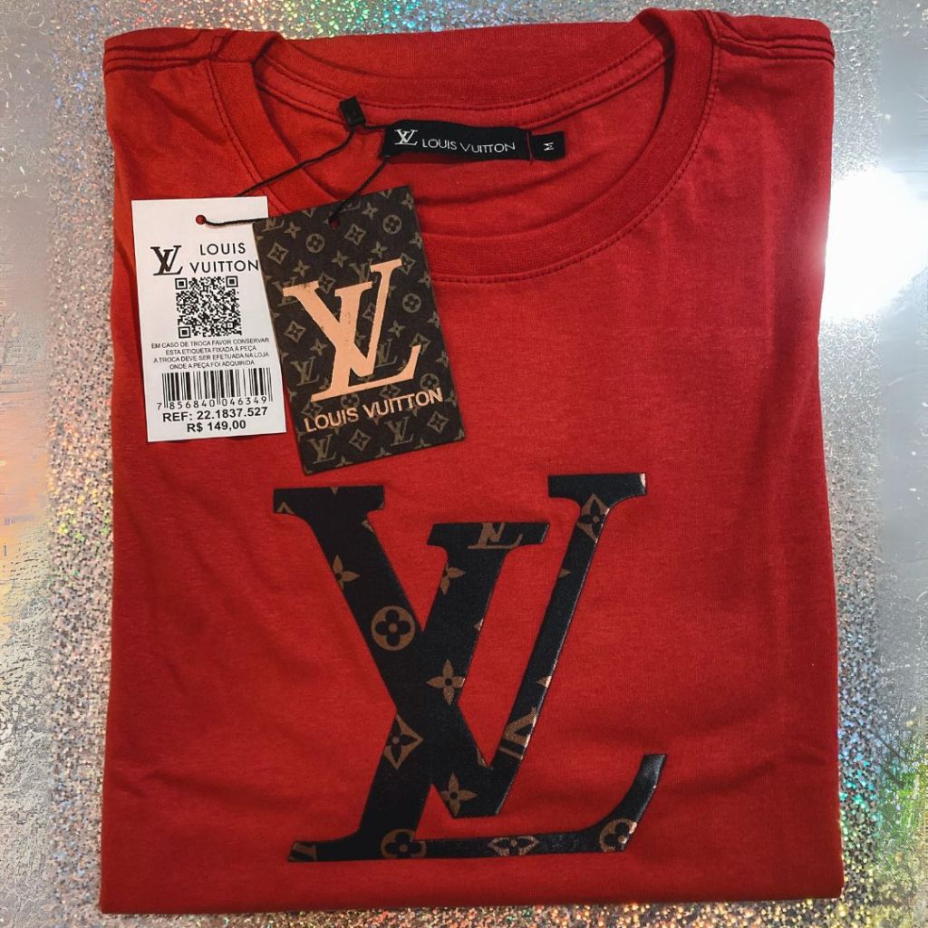 Camiseta Masculina Premium P ao G3 100% Algodão - Camisa Padrão Shopping