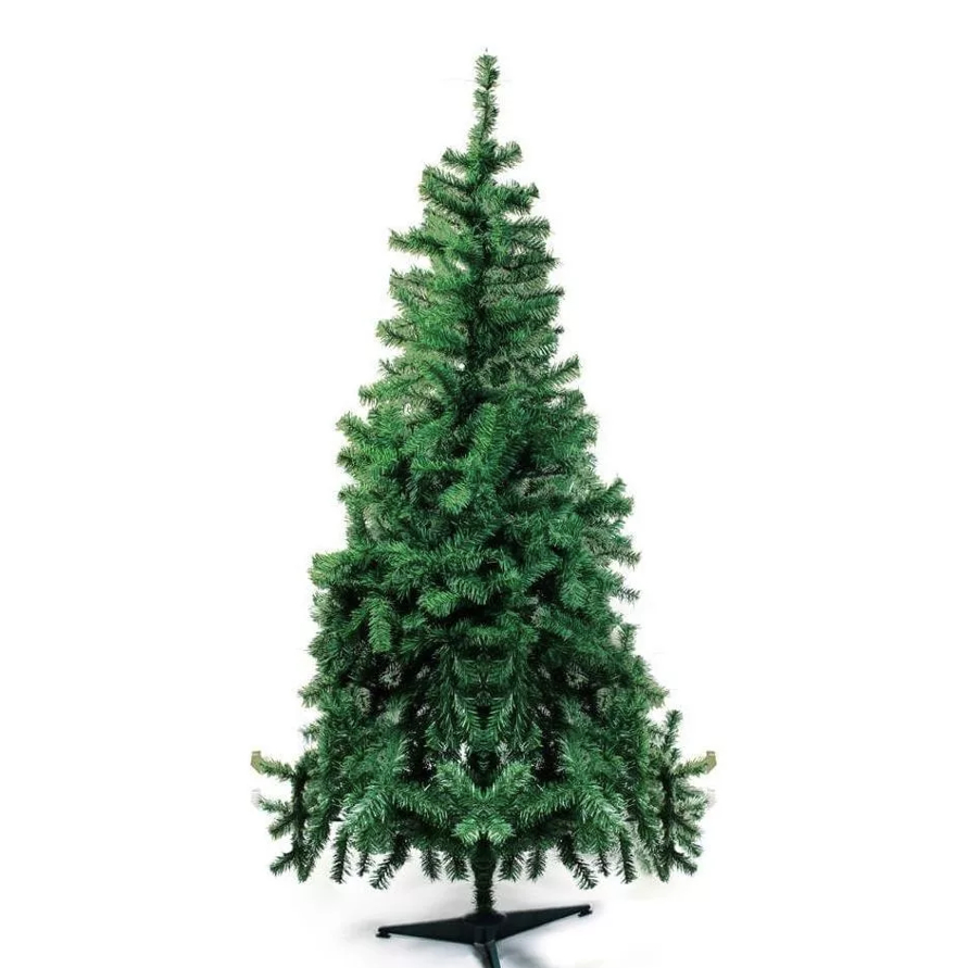 Arvore Pinheiro De Natal Barata Luxo Verde 1,80m 400 Galhos