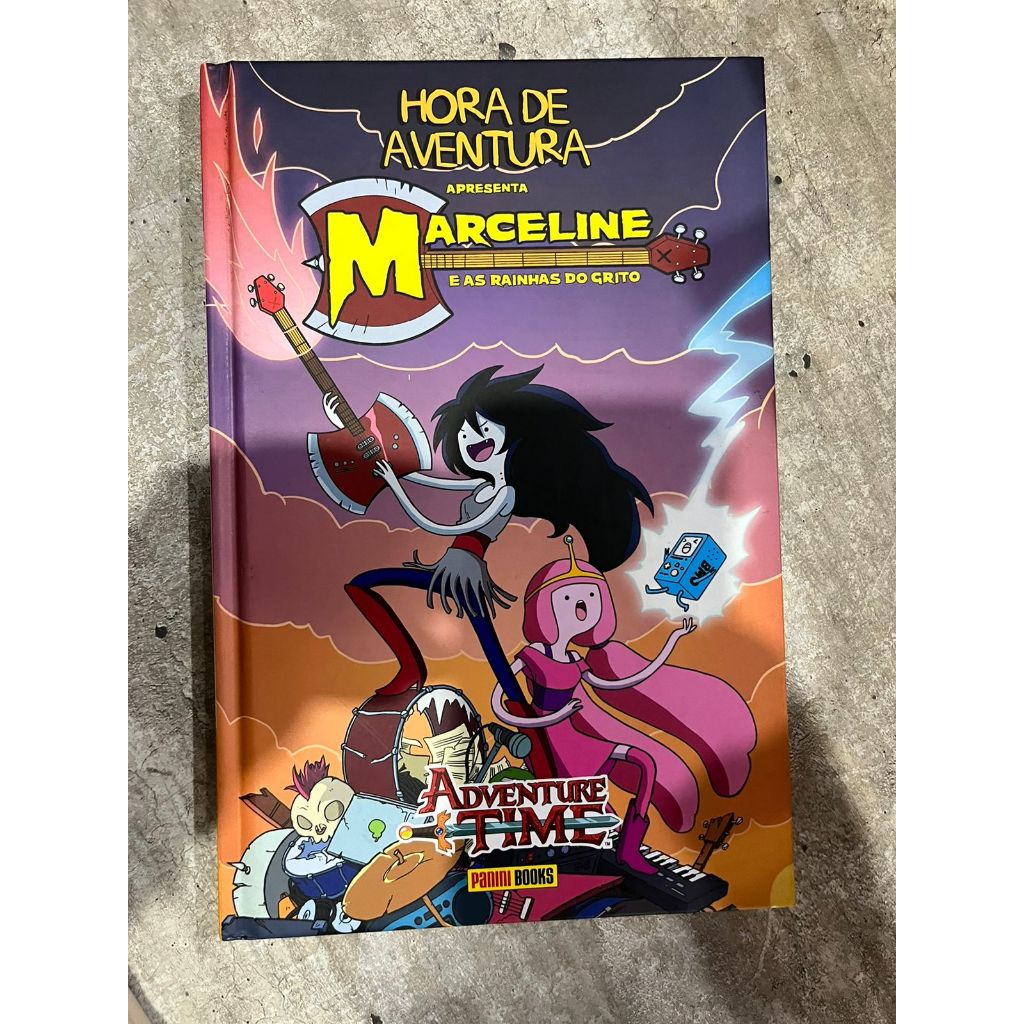 Livro: Hora de Aventura Apresenta: Marceline e as Rainhas do Grito