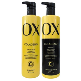 Kit Shampoo Duradouro Efeito Ox Liso AntiFrizz Prolongado + Condicionador O  Essencial