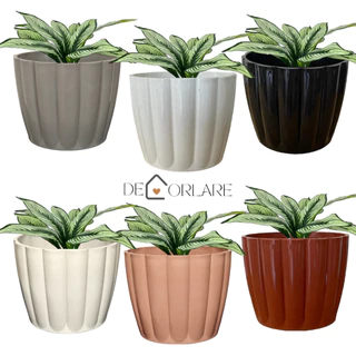 Kit 4 Vasos para Plantas Nº3 Cachepot Moranga injetado