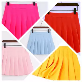 SAIA INFANTIL Pregueada / Anime / Colegial ( Cores Verão)