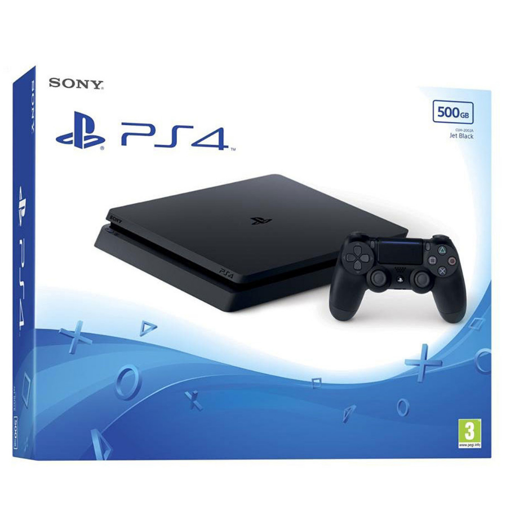 PlayStation 4 Slim 2024 Console in Black 500 GB