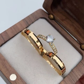 Par De Aliança Casamento Para Noivado Chanfrada Fina 6mm