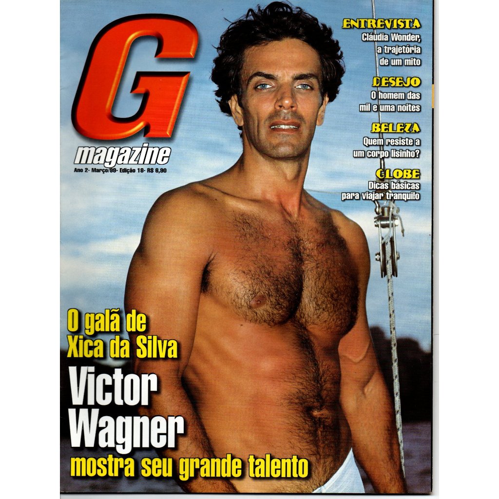 G Magazine - Ano 1999 - Nº.18 - Victor Wagner | Shopee Brasil