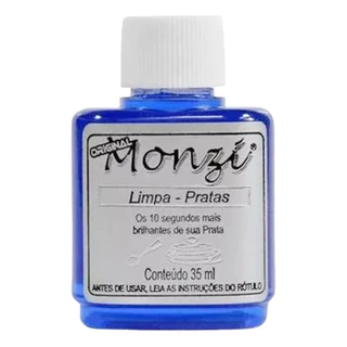 limpa prata 925 - Monzi 35ml - Limpar joias - lavar prata