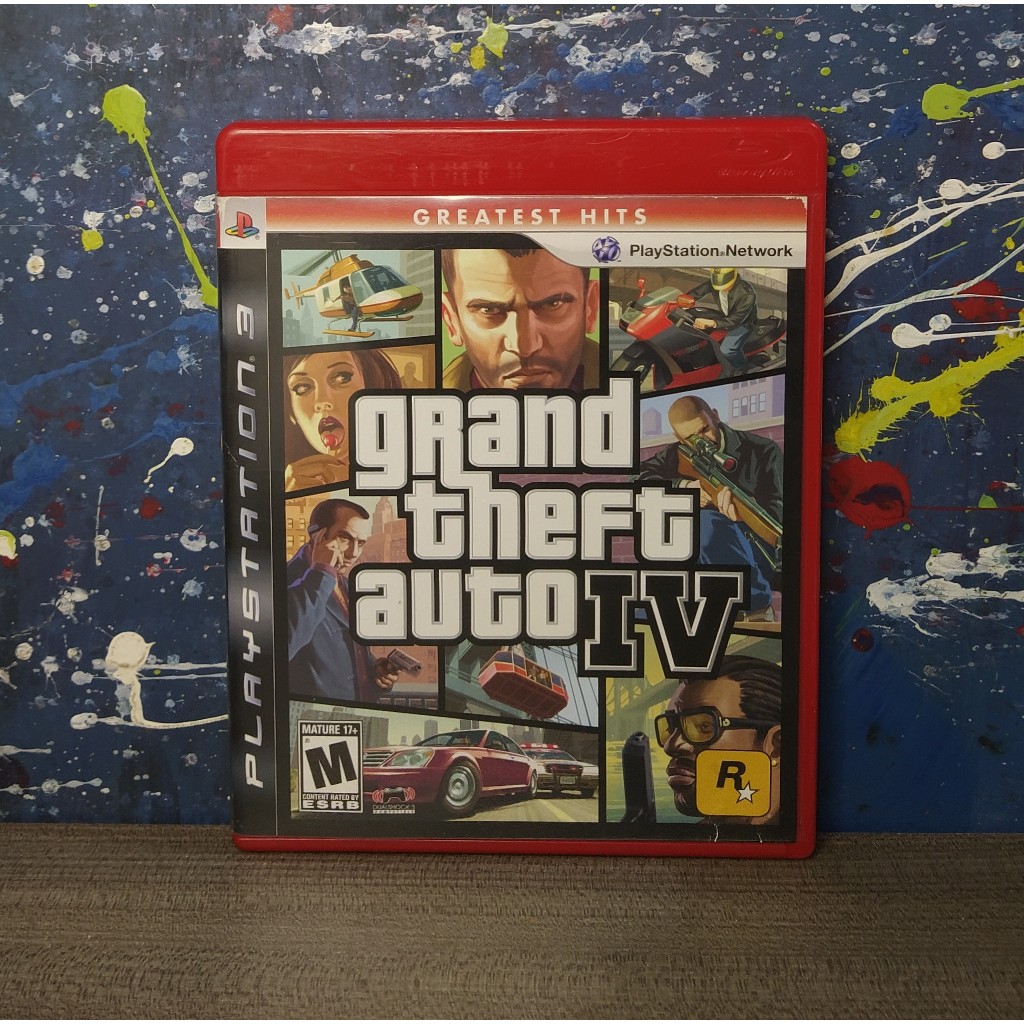 GTA IV 4 - PS3 Mídia Física Original