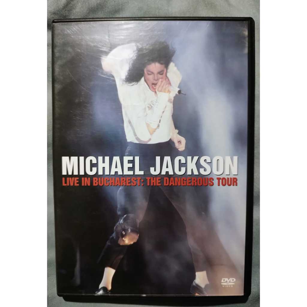 DVD - Michael Jackson Live in Bucharest: The Dangerous Tour | Shopee Brasil