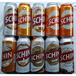 Lata Antiga Cerveja Schin - vazia - 473 ml - Xh | Shopee Brasil