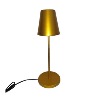 Abajur Moderno Luminária Retrô Industrial de Mesa Com Cúpula em Alumínio para Sala Escritório e Cabeceira