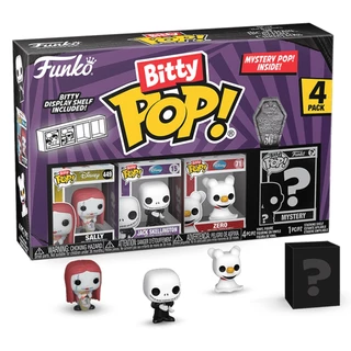 FUNKO BITTY POP THE NIGHTMARE BEFORE CHRISTMAS 4-PACK - SALLY (73021) NOVO ORIGINAL