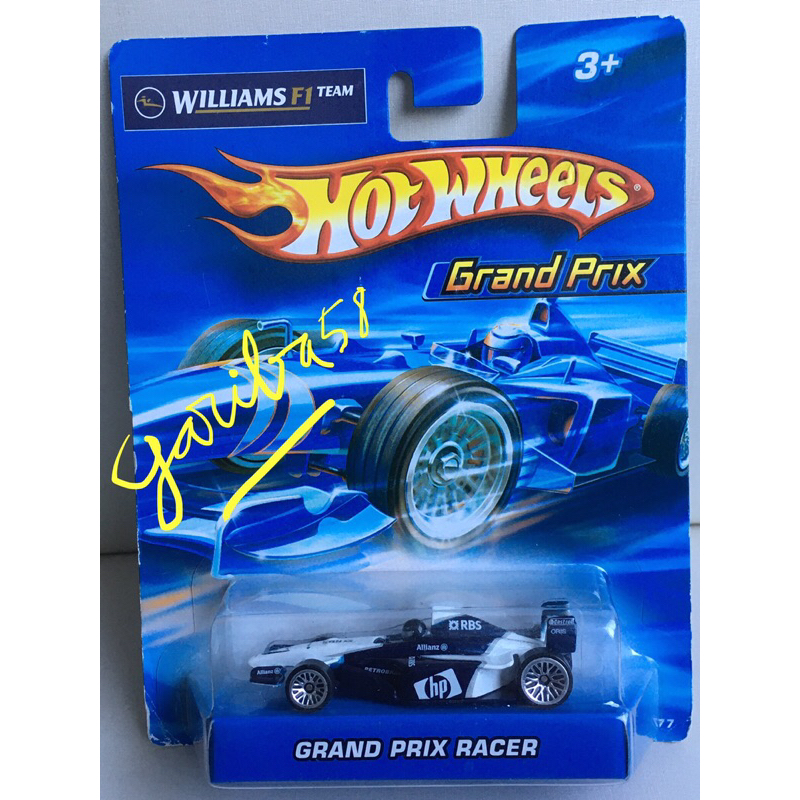 HOT WHEELS WILLIAMS F1 TEAM FORMULA 2006 GRAND PRIX RACER SERIES