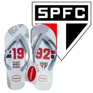 Chinelo São Paulo Unissex TRICOLOR PAULISTA