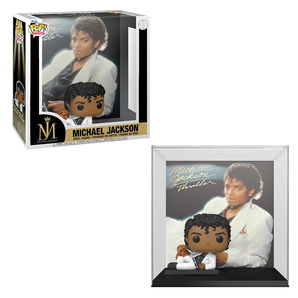 FUNKO POP ALBUMS MICHAEL JACKSON - THRILLER 33 (64039) NOVO ORIGINAL