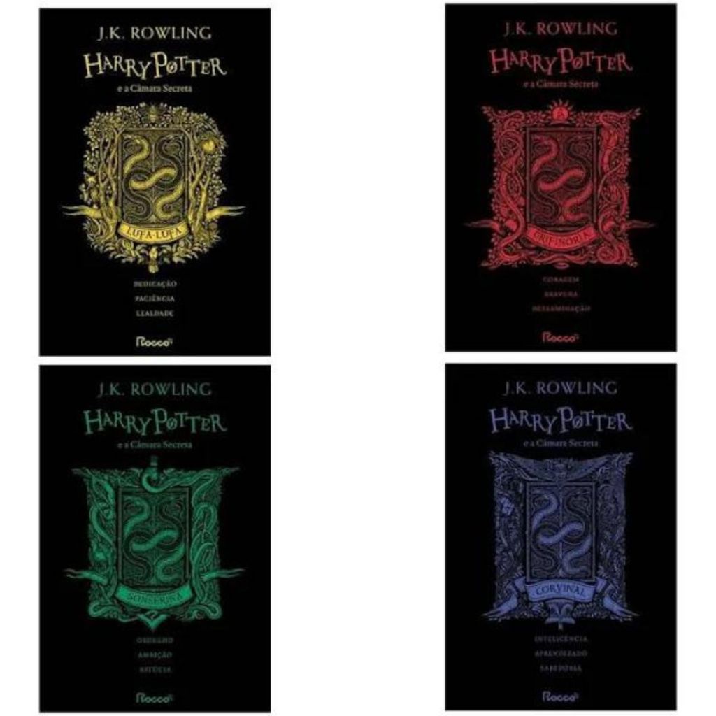 Livros Harry Potter: Casas de Hogwarts - Capa Dura