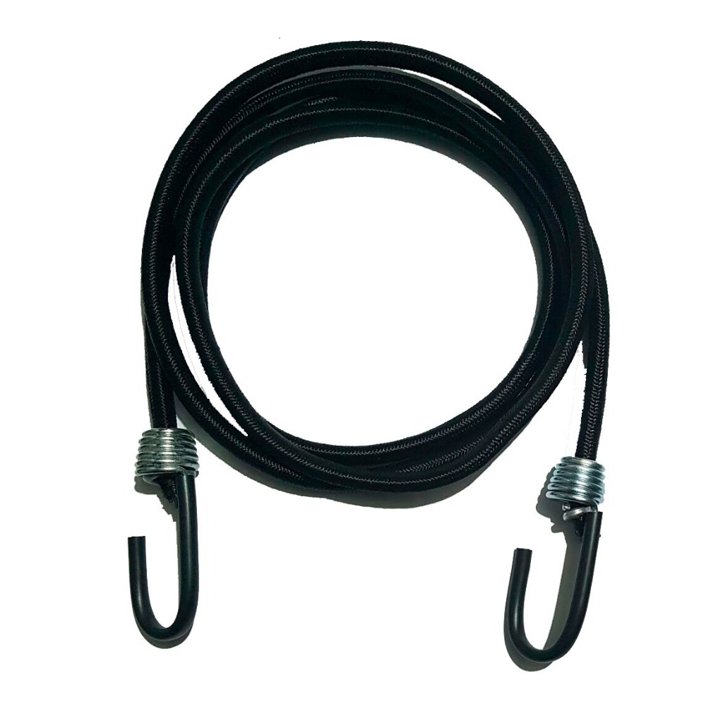 10 extensores corda elástico bagageiro moto bike preto 2 metros