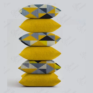 Kit Almofadas Gorgurinho 6 Capas com Zíper