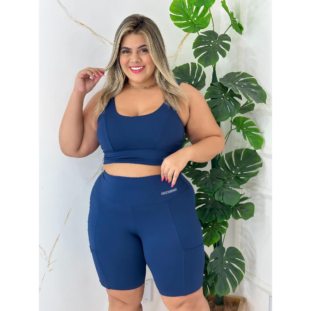 Kit 4 Shorts Femininos Dry Fit - Secagem Rápida Com Bolsos Zíper