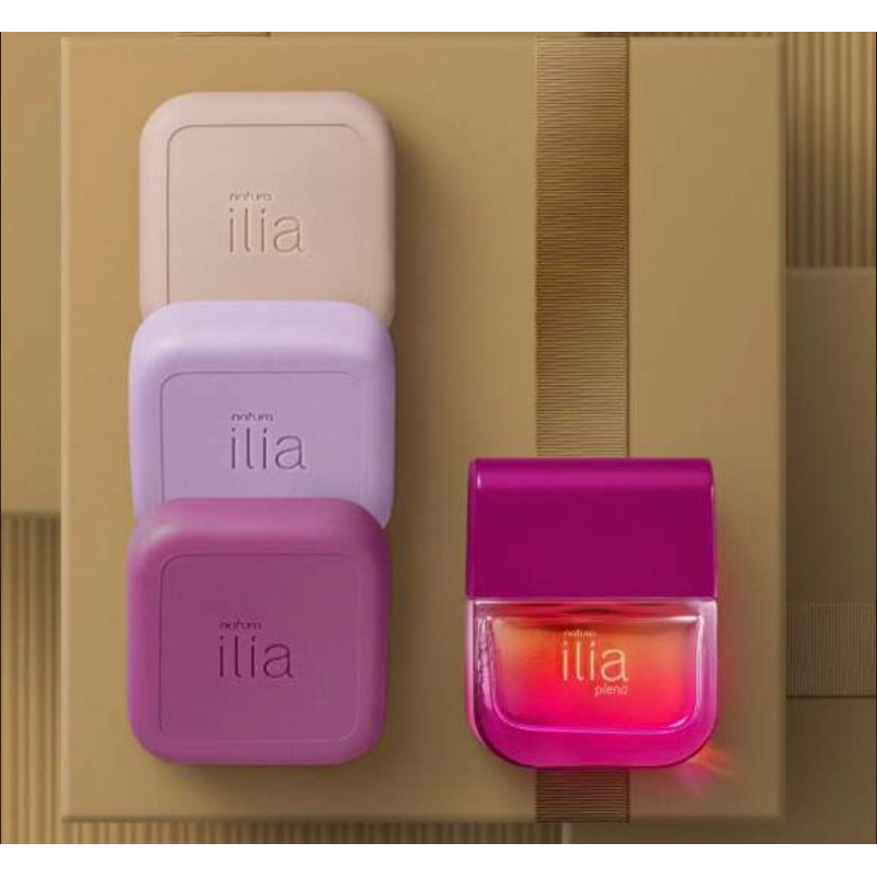 Kit Ilia Plena perfume+3 sabonetes Ilia