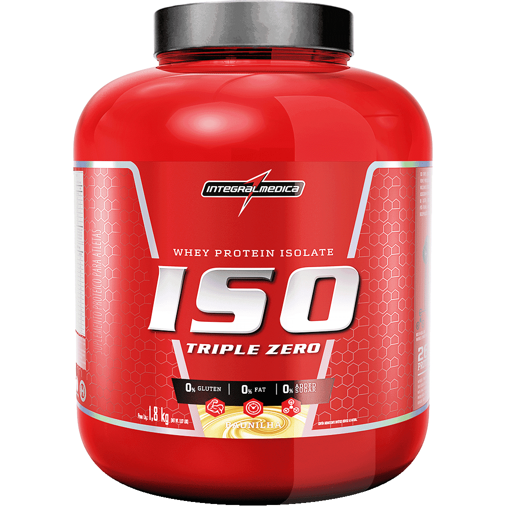 Iso Triple Zero - Whey Protein Isolada - 1,8kg - IntegralMedica