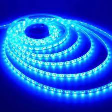 Fita Led Azul 3528 C/ Silicone 5 Metros Sem Fonte