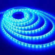 Fita Led Azul 3528 C/ Silicone 5 Metros Sem Fonte