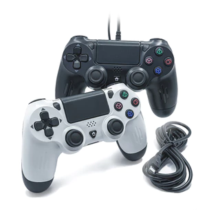 Controle de Jogos Joystick com Fio Duploshock 4 Compatível PS4