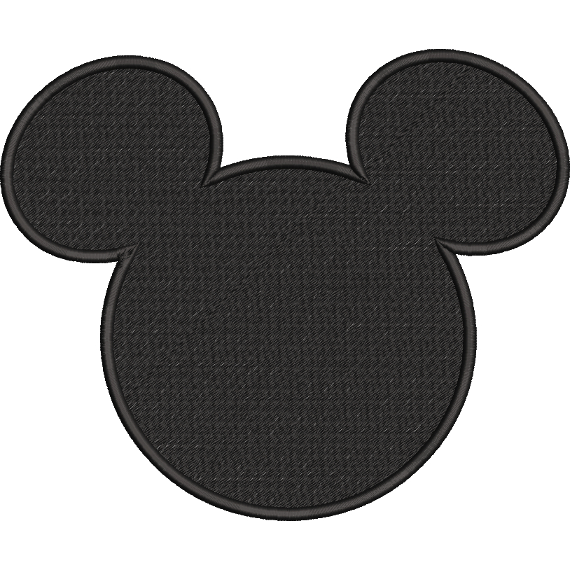 PATCH BORDADO MICKEY DE COSTAS