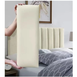 Kit cabeceira de cama Placa módulo Estofada Adesiva Modulada promoção 20x55cm envio imediato