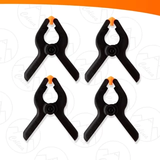 Kit 4 Grampos Multiuso De Pressão 2'' Marcenaria 6,5CM x 5CM